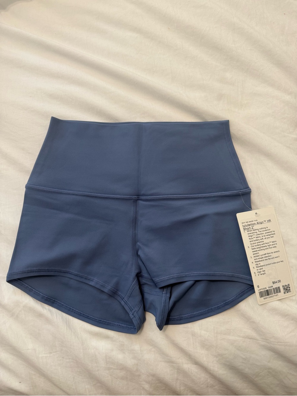 lululemon athletica High-Waist Athletic Shorts - Slate Blue